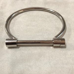 Stainless Steel Screw Cuff Bracelet